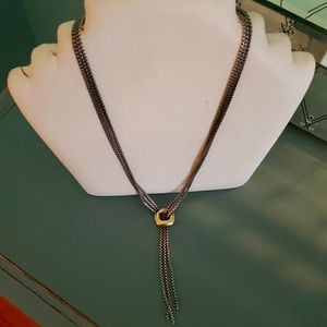 David Yurman Lariat necklace